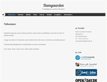 Tablet Screenshot of damgaarden-stevns.dk